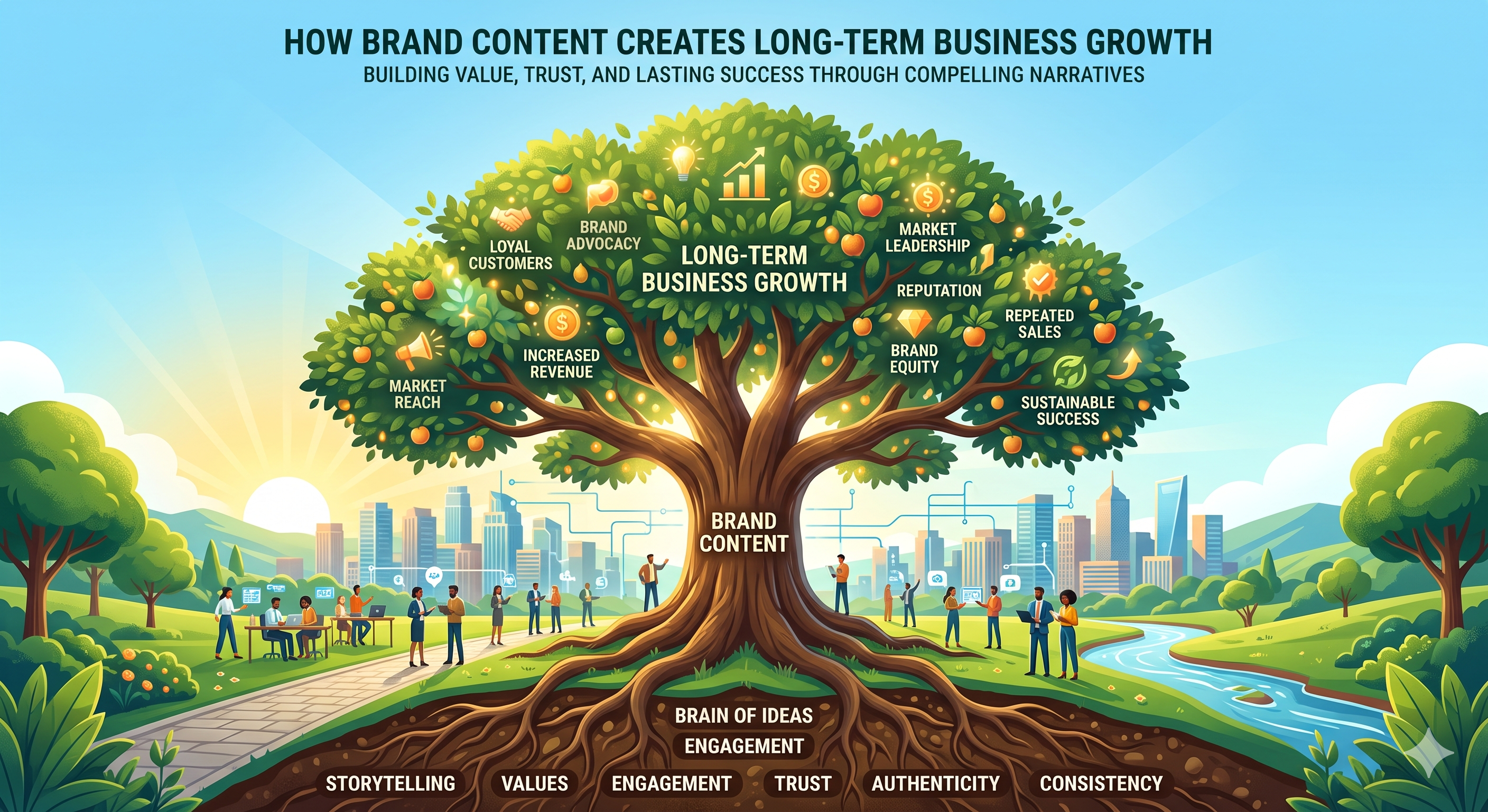 How Brand Content Creates Long-Term Business Growth