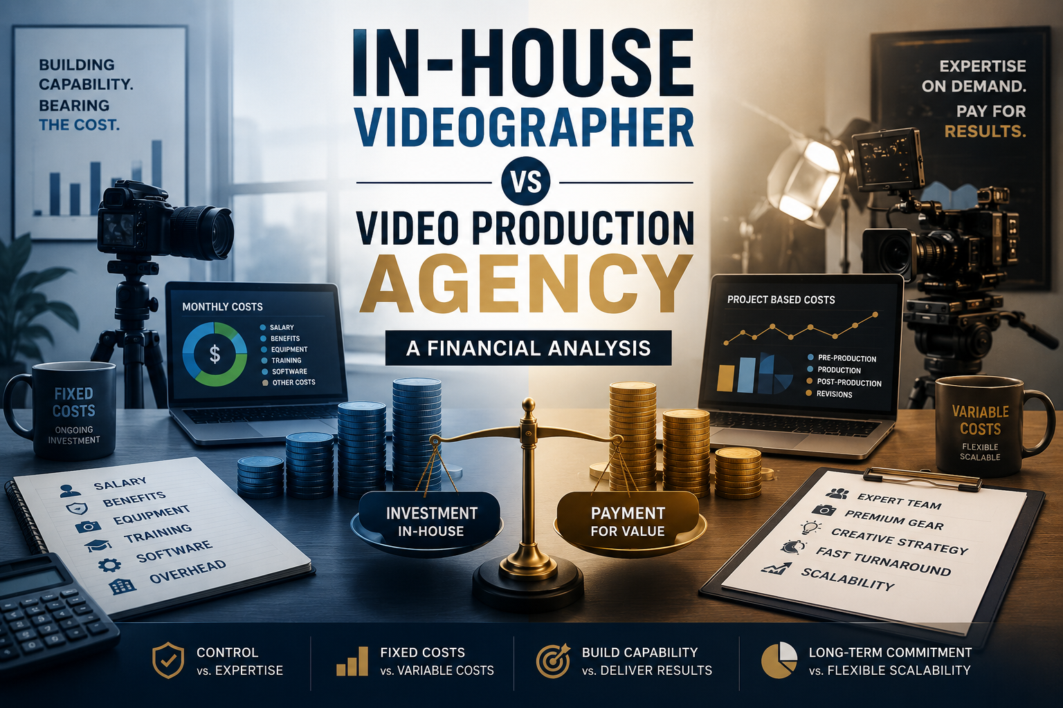 In-House Videographer vs Video Production Agency: A Financial Analysis