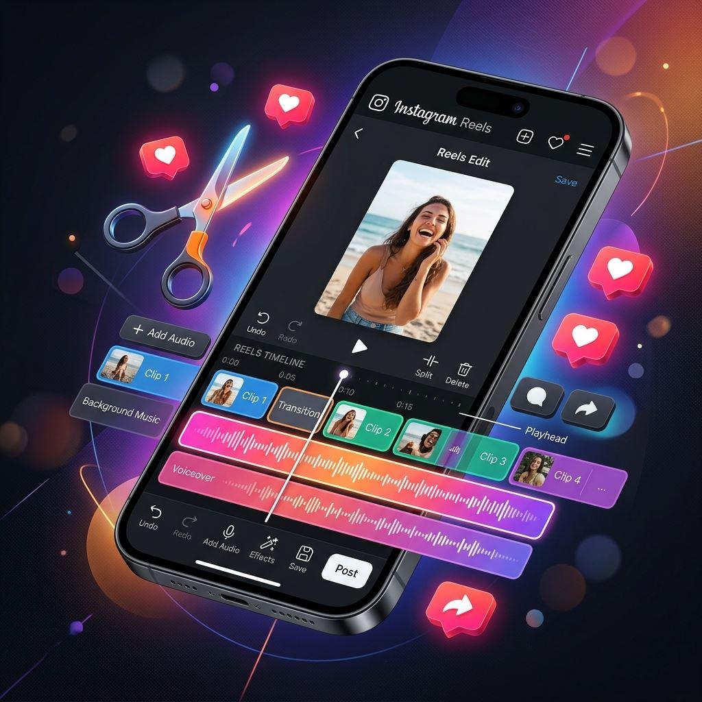 Instagram Reels Editing: Tips & Why Outsourcing Saves Brands Time