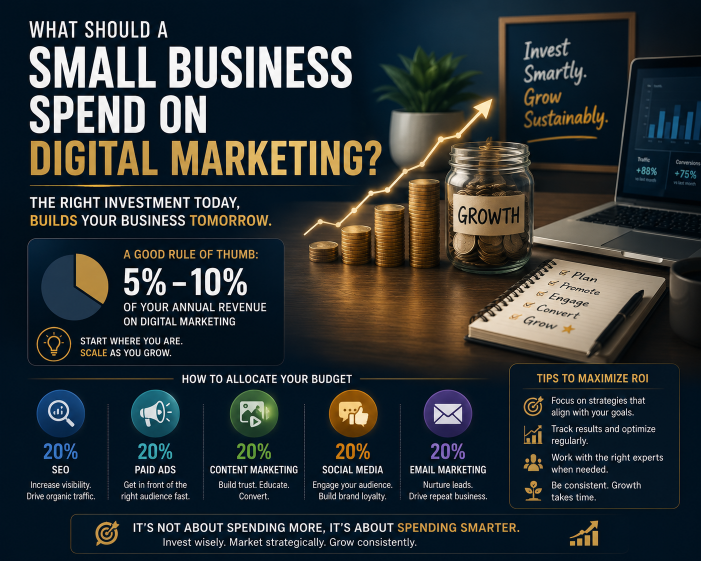 What Should a Small Business Spend on Digital Marketing?